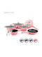 Royalty Line Cookware Set of Aluminum with Stone Coating Pink 10pcs
