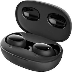 Joyroom JR-T08 In-ear Bluetooth Handsfree Căști cu Rezistență la Transpirație și Carcasă de Încărcare Negrα