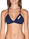 Solid Bikini Triunghi Albastru marin