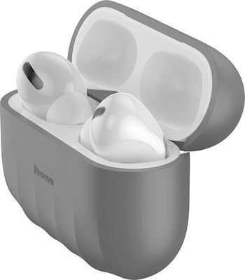 Baseus Shell Hülle Silikon in Gray Farbe für Apple AirPods Pro