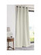 Flamingo Curtain Blackout with Grommet Coveri Ecru 140x270cm