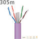 Televes U/UTP Cat.6 Cablu de rețea Ethernet fără conectori 305m Violet 1buc