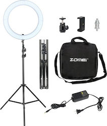 Zomei LED Ring Light Ring Light 45cm with Tripod Floor and Mobile Holder