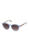 Gant Women's Sunglasses with Blue Plastic Frame and Gray Gradient Lens