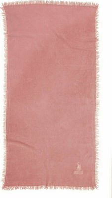 Greenwich Polo Club 3508 Beach Towel Coral with Fringes 170x90cm.