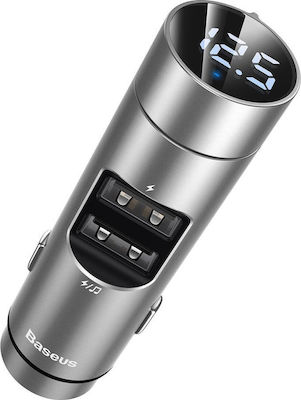 Baseus FM Car Transmitter Energy Column with Bluetooth / USB