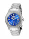 Invicta Pro Diver Herrenuhr 40mm Batterie mit Silber Metallarmband