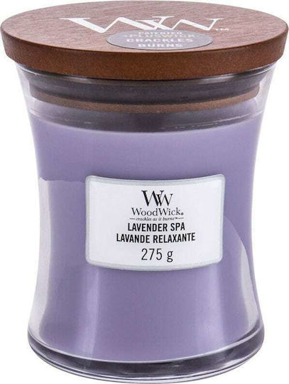 WoodWick Αρωματικό Κερί σε Βάζο με Άρωμα Lavender Spa 275gr