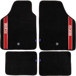 Sparco Σετ Μπροστινά και Πίσω Universal 4τμχ Κόκκινα Sparco Σετ Μπροστινά και Πίσω Universal 4τμχ Κόκκινα
