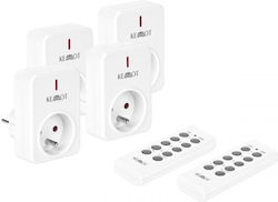 Kemot Single Power Socket White