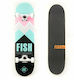 Fish Skateboards Elegant 8" Complete Shortboard Πολύχρωμο