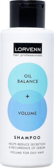 Lorvenn Oil Balance+ Volume Шампоан Хидратация И Натрупване На Маса За Мазнинести Коси 100мл