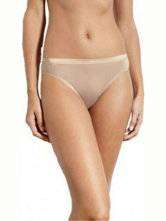 Sloggi Myday Tai Baumwolle Damen Slip Beige