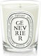 Diptyque Scented Candle Jar with Scent Juniper Ecru 190gr 1pcs