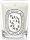 Diptyque Scented Candle Jar with Scent Feuille De Lavande White 190gr 1pcs