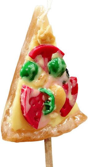 Easter Candle Handmade Pizza Triangle 14.5pcs