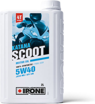 Ipone Katana Scoot Synthetic Motorcycle Oil for Four-Stroke Engines 5W-40 2lt