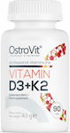 OstroVit Vitamin D3 + K2 Vitamin 90 Mützen