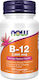 Now Foods B-12 Витамин за здравето на Нервната система 2000mcg 60 леденки