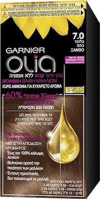 Garnier Olia Mini Set Hair Dye no Ammonia 7.0 Blonde 50gr