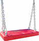 Plastic Hanging Swing for 3+ years Red