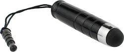 Mini Touch Pen Universal Γραφίδα Αφής σε Μαύρο ...