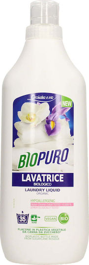 Biopuro Detergent Lichid Condensat Pentru Rufe Cu Parfum Floare De Primăvară 1lt 35 Spălări