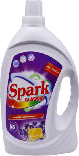 Spark Classic Перилен препарат за дрехи Марсилия с аромат Λεβάντα 2.8lt (56 Мерителни чаши)