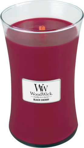 WoodWick Scented Candle Black Cherry Jar with Scent Black Cherry 609.5gr 1pcs