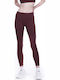 Women's Long Training Legging Brown