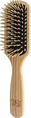 Tek Rectangular Brush With Regular Pins