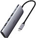 Ugreen Hub 4 Θυρών USB 3.0 με σύνδεση USB-C Γκρι