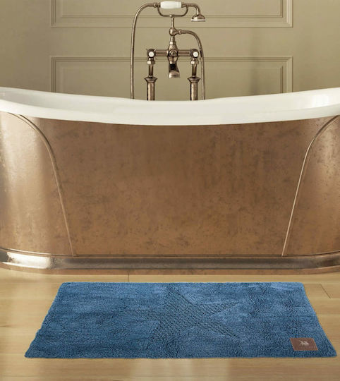 Greenwich Polo Club Badematte Baumwolle Rechteckig 2578 220760902578 Blue 60x90cm