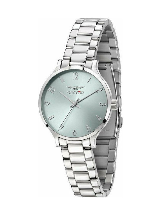 Sector 370 Watch with Silver Metal Bracelet