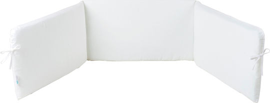 O Kosmos tou Morou Crib Bumpers Classic Inside White 40x210cm