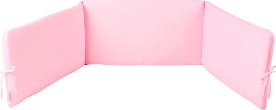 O Kosmos tou Morou Standard Crib Bumper Inside Pink 40x210cm