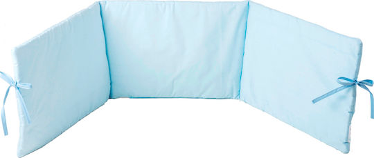 O Kosmos tou Morou Crib Bumper Classic Inside Light Blue 35x135cm