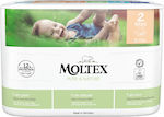 Moltex Pure & Nature Πάνες με Αυτοκόλλητο No. 2 για 3-6kg 38τμχ