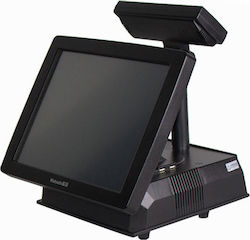 Matsuda All-In-One POS System Schreibtisch Matsuda ST9200 mit Bildschirm 15"