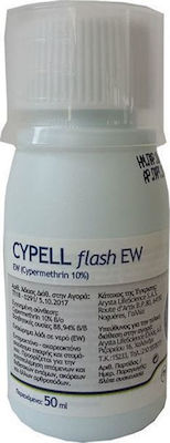 Arysta LifeScience Cypell Flash EW Liquid for Cockroaches / Ants / Fleas 50ml 1pcs