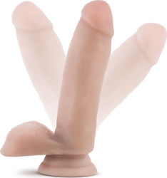 Blush Loverboy Surferul Dude Dildo realist cu Testicule și Ventuză Bej 18cm