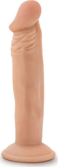 Dr. Skin Dr. Small Glass Dildo With Suction Cup Vanilla 17cm