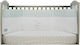 Bebe Stars Elephant Crib Bumpers Classic Inside White 46x185cm