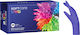Soft Care Vivid Nitrile Gloves Powder Free in Blue Colour 100 pcs