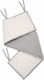 Mamas & Papas Sprinkle Crib Bumper Standard Inside Pink 32x142cm