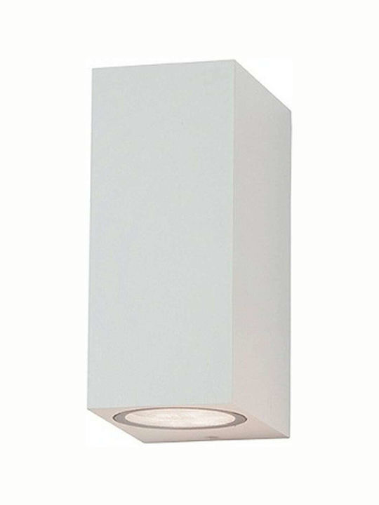 Zambelis Lights Wall-Mounted Outdoor Spot Light IP44 GU10 White