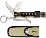 Martinez Albainox Mushroom Swiss Army Knife Brown with Blade made of Stainless Steel in Sheath