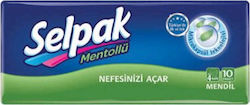 Selpak Menthol 10 Packungen Taschentücher 4 Lagen