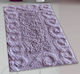 San Lorentzo Bath Mat Cotton Spiral Loop 2110 PURP Purple 45x70cm