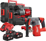 Milwaukee M18 FPP2AC-503X Set Schlagbohrschrauber & Hammer 18V mit 3 Batterien 5Ah